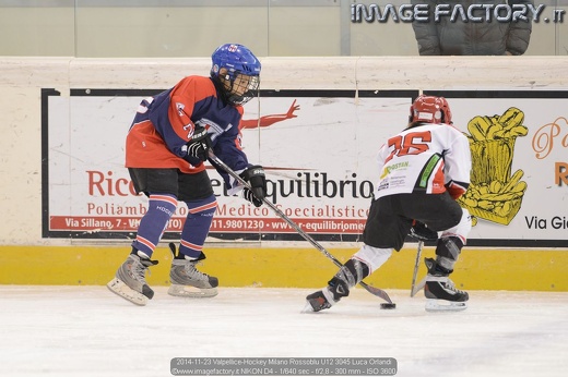 2014-11-23 Valpellice-Hockey Milano Rossoblu U12 3045 Luca Orlandi